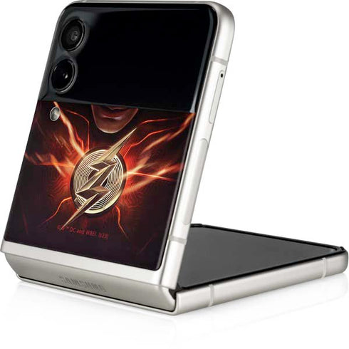 DC Comics The Flash Movie: The Flash Poster Galaxy Z Flip3 5G Skin
